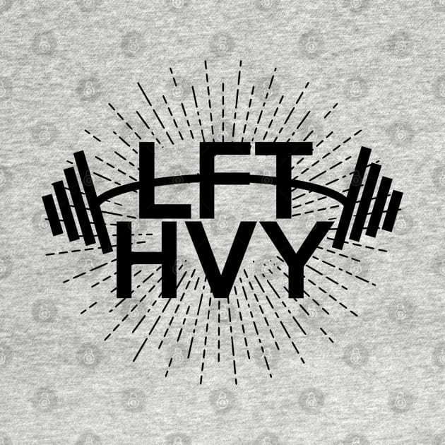 weight left BodyBuilding LFT HVY  For Light Colors Shirts  BY WearYourPassion by domraf